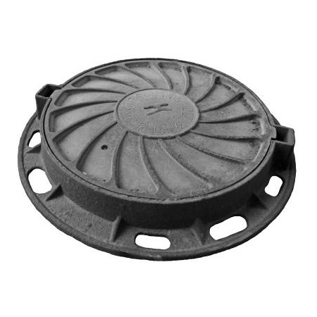 Люк чугунный тяжелый ТС ГОСТ 3634-99 Максимальная нагрузка 25т