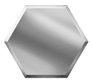 Зеркальная серебряная плитка СОТА СОЗС2 25х21,6