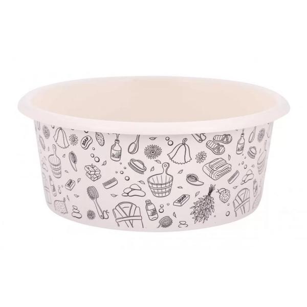 Таз 15л Русская банька М2557