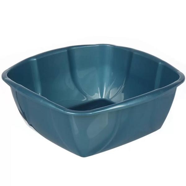 Таз 13л пластиковый квадратный