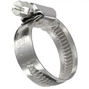 Хомут обжимной нержавеющая сталь d100