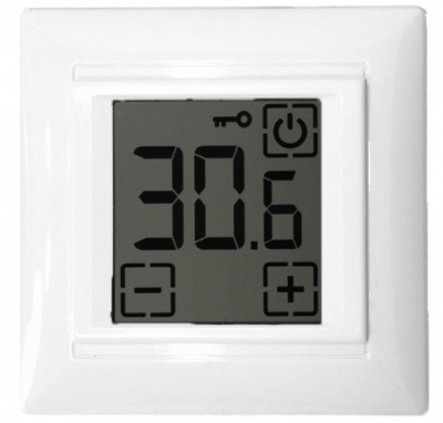 Терморегулятор сенсорный SDF-419B/ белый/ 3,5 кВт