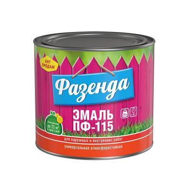 Эмаль алкидная ПФ-115 фазенда ТЕКС глянцевая 