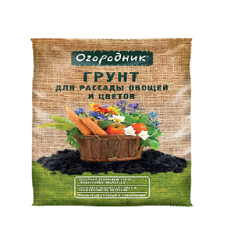 Почвогрунт для рассады и овощей Огородник 22л
