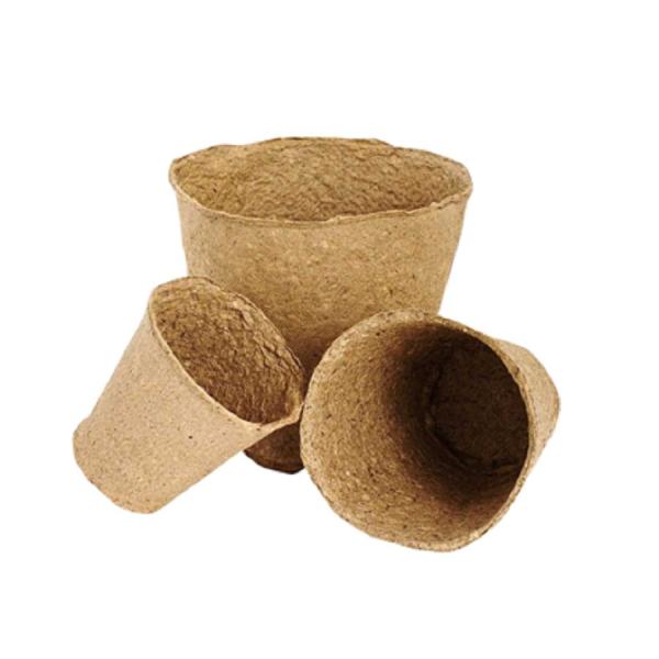 Стаканчик торфяной для рассады 80х80мм кругрый (180 шт) Сити