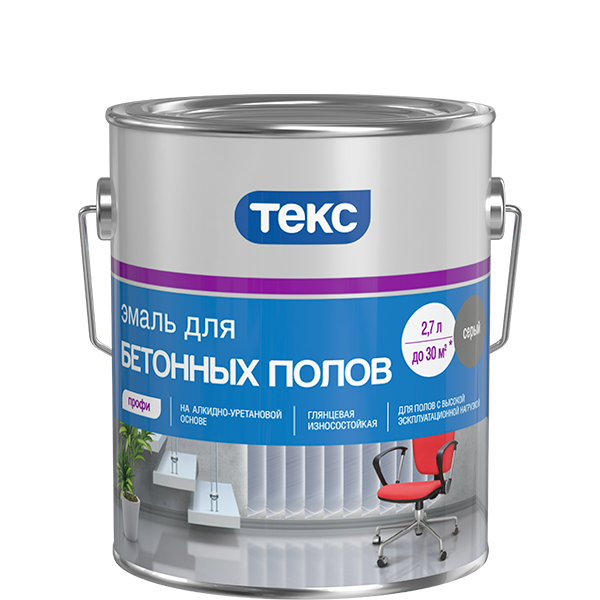 Эмаль для бетонных полов ТЕКС профи 