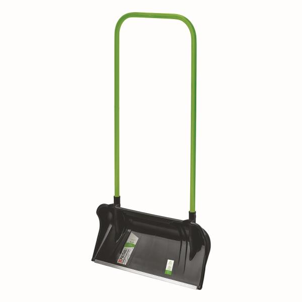 Скрепер для уборки снега 710х320х1325мм пластиковый с металлической ручкой Palisad BASE