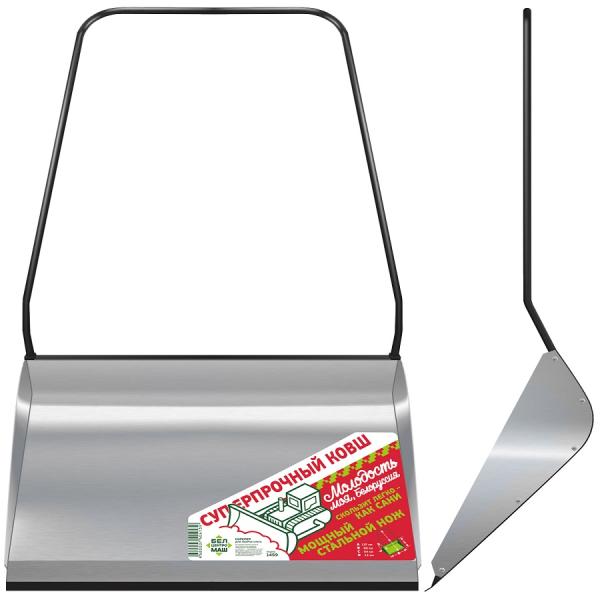 Скрепер для уборки снега Finland 800х540х1410мм стальной