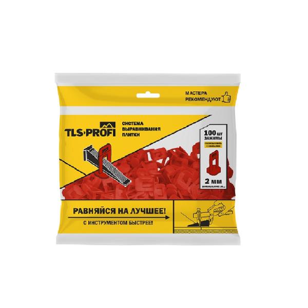 Зажим 2мм 100шт TLS