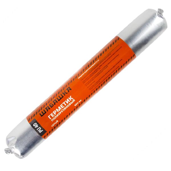 Герметик ШАБАШКА РU 40 полиуретановый шовный серый 600 мл (20)