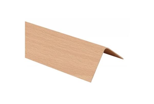 Угол отделочный ПВХ 25х25мм Бук светлый 2,7м
