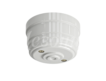 Корпус розетки потолоч.пластик белый УСАДЬБА