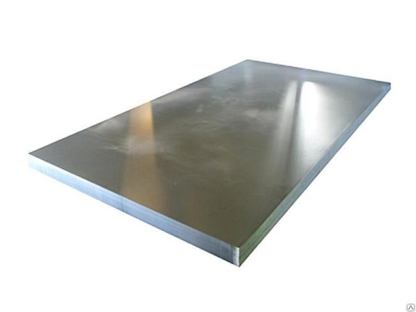 Гладкий лист 1250 0,45мм оцинкованный 2,0м