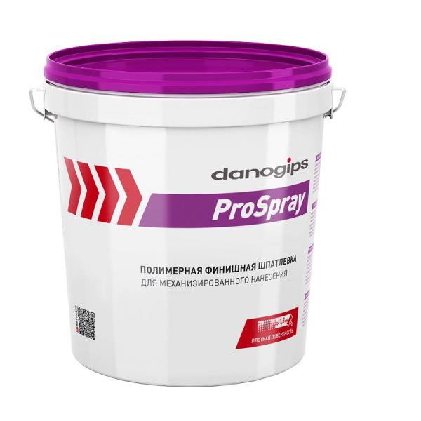 Шпатлевка полимерная Даногипс ProSpray 