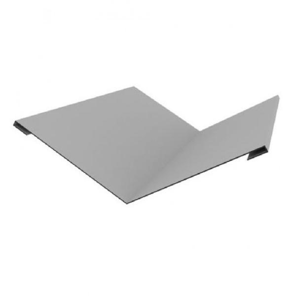 Ендова верхняя 145х145 оцинкованная 2м