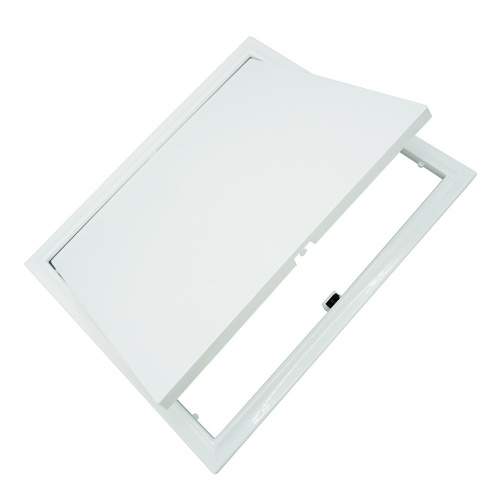 Лючок Эвент 3040 пластиковый с замком