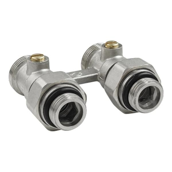 Узел нижнего подключения радиатора VALFEX прямой 1/2" х3/4"