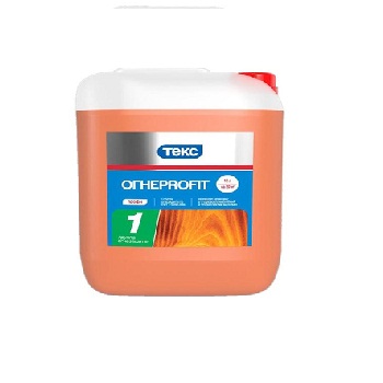 Пропитка для дерева BIOTEKS ОГНЕPROFITс розовым индикатором 