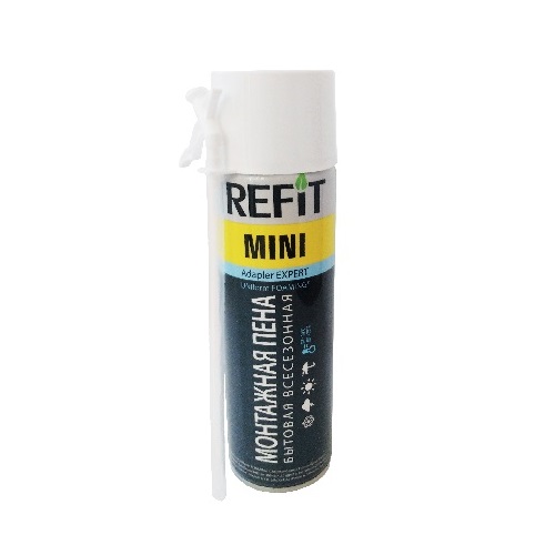 Пена монтажная REFIT 30 MINI бытовая 650мл 360гр Пена монтажная REFIT 30 MINI бытовая 650мл 360гр