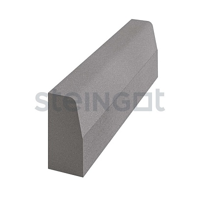 Бордюр дорожный ЭЛЛЕР 1000х300х150 серый на поддоне 18 штук