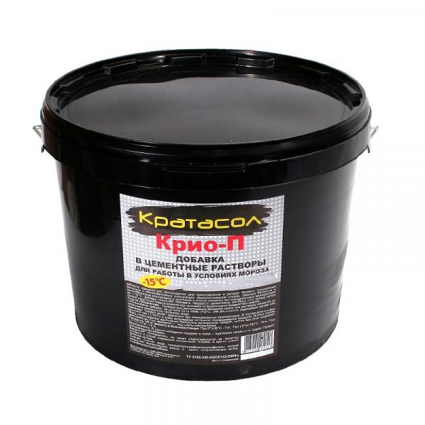 Добавка противоморозная КРАТАСОЛ Крио-П 10л
