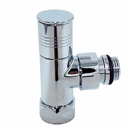 Кран угловой для полотенцесушителя 1ВР х 1/2 ВР Хром