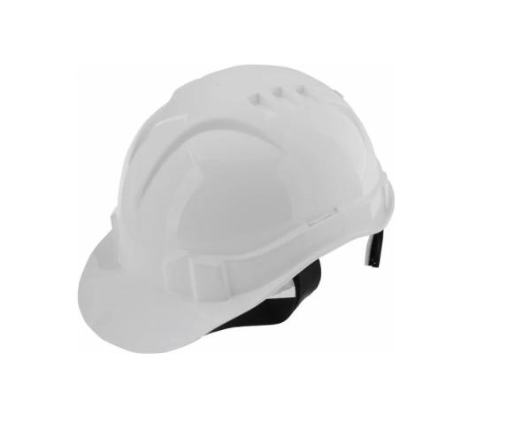 Каска с храповым механизмом СИБРТЕХ белая