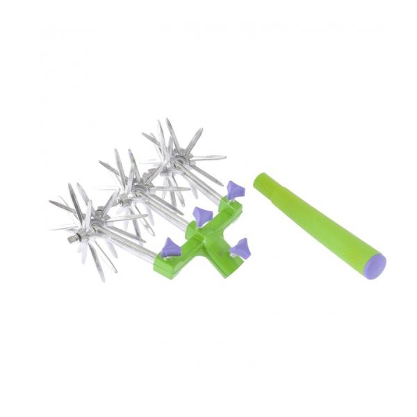 Культиватор садовый 3 пары колес рукоятка Palisad