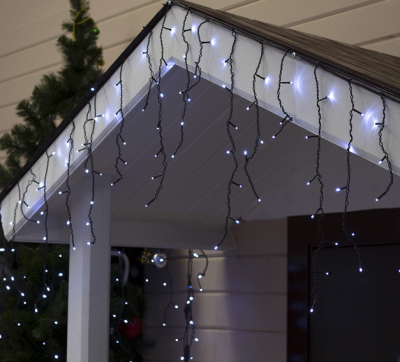 Гирлянда Бахрома уличная 3 м LED 232-220 V БЕЛЫЙ