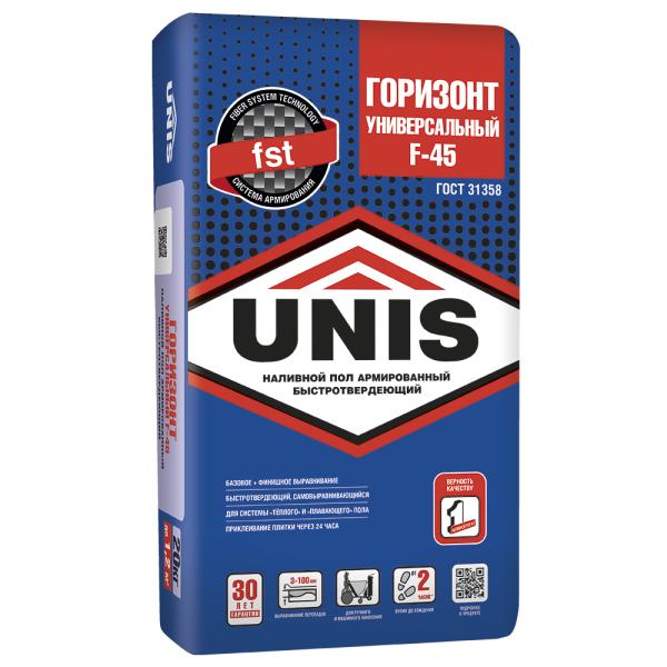 Наливной пол ЮНИС Горизонт универсальный F-45