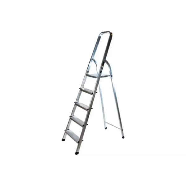 Стремянка алюминиевая ВИХРЬ 5 ступени h 1,03 м