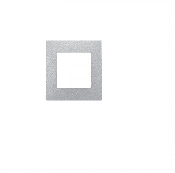 Рамка Legrand 1 пост скрытая установка алюминий