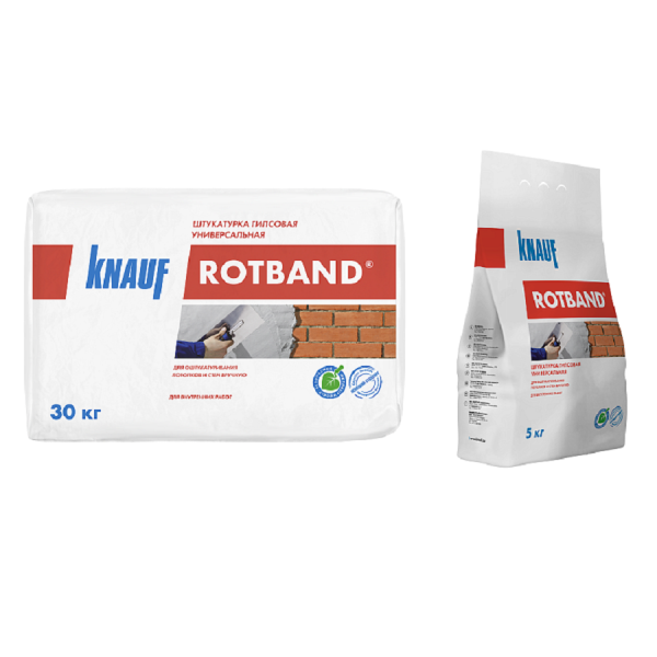Штукатурка гипсовая KNAUF Ротбанд