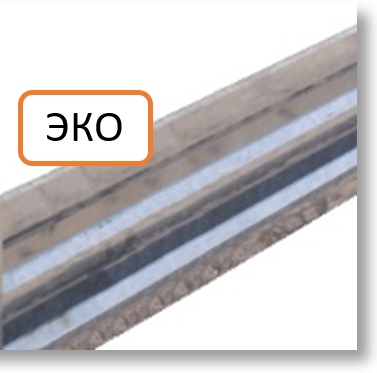 Добор ЭКО оцинкованный h 16 1х2м без перфорации