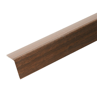 Угол отделочный ПВХ 30х30мм Орех 2,7м
