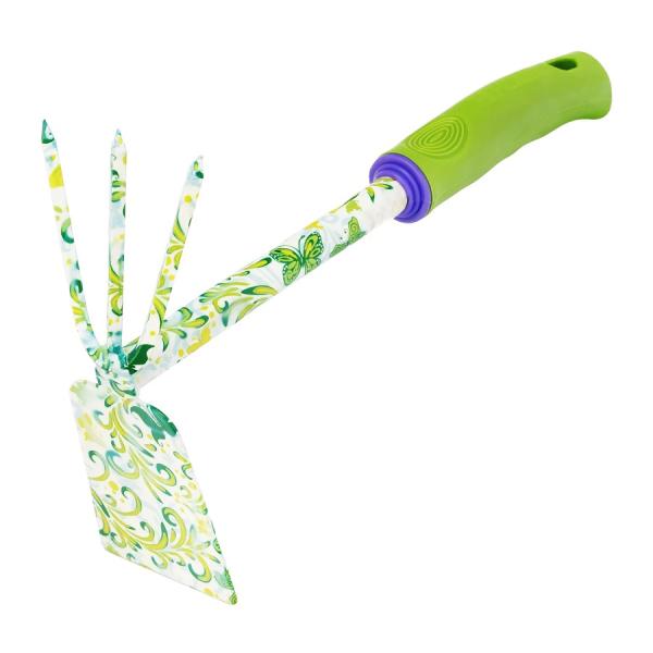 Мотыжка комбинированная 65 х 310мм стальная пластиковая рукоятка Flower Green Palisad