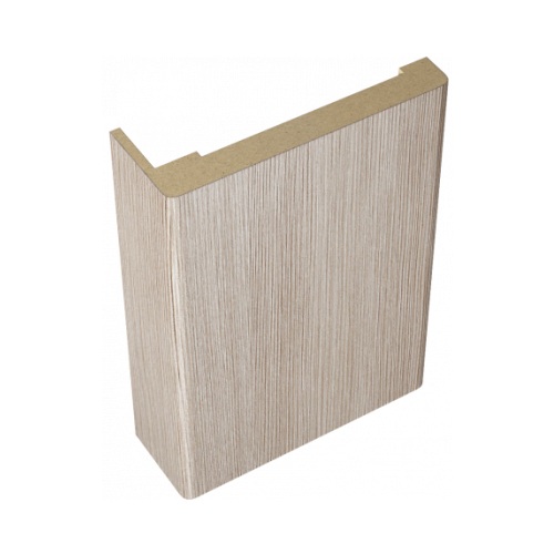 Наличник телескопический L экошпон 70х25х2200 белый ясень VELLDORIS