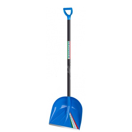 Лопата снеговая Феличита с черенком синяя