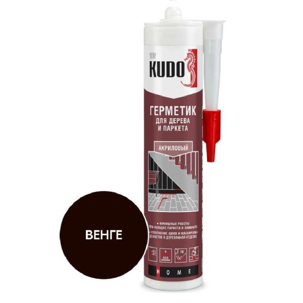 Герметик KUDO акриловый для дерева и паркета Бук 280 мл