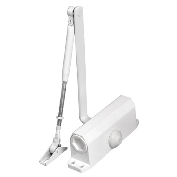 Доводчик дверной SDC2020 (SD-2020) BН 25-45 кг белый