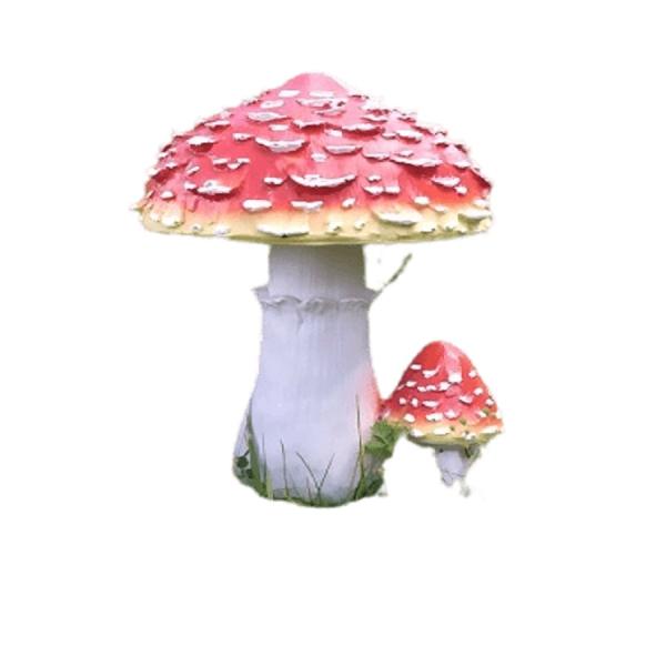 Садовая фигура Мухоморы 30см