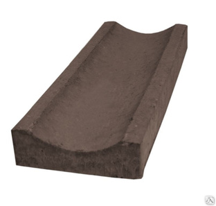 Лоток тротуарный ЛТ50.20.7 (Престиж (Коричневый) Сорт 1)
