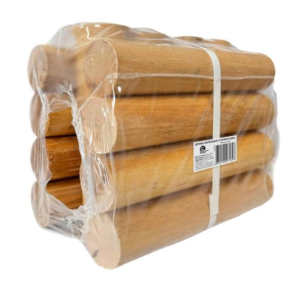 Дрова березовые в термоусадке 5 кг