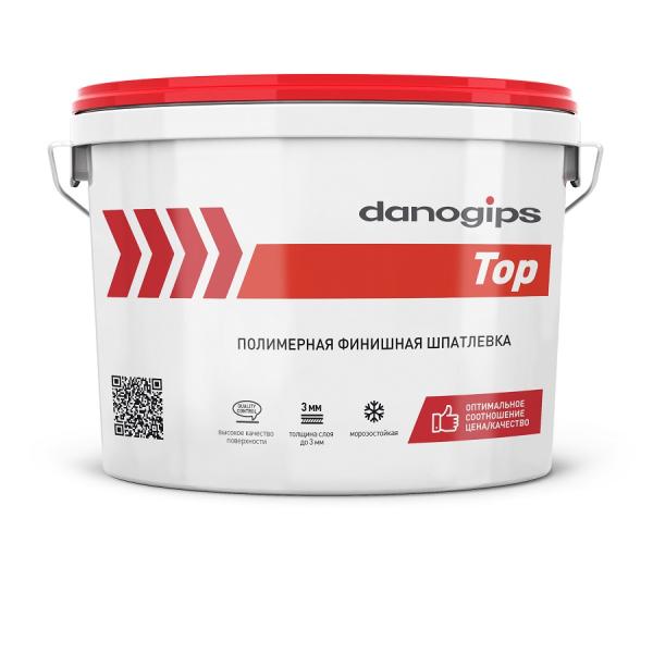 Шпатлевка полимерная Даногипс TOP финишная