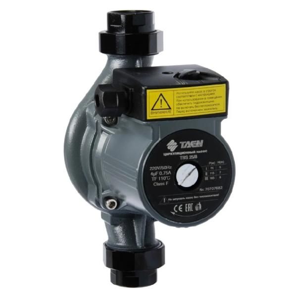 Насос циркуляционный TAEN TRS25/8 180мм (с гайками)