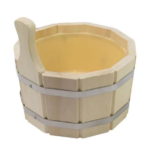 Ушат 4л, с пластик. вставкой (ПЛ-11) САУНА