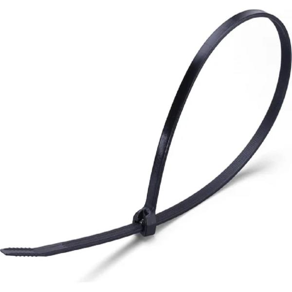 Хомуты 300*3,6ммпластиковые черные (100 шт.)