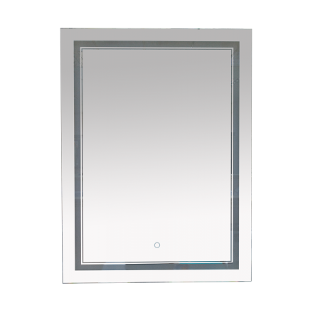 Зеркало Неон 2 600х800 сенсорное двойная подсветка