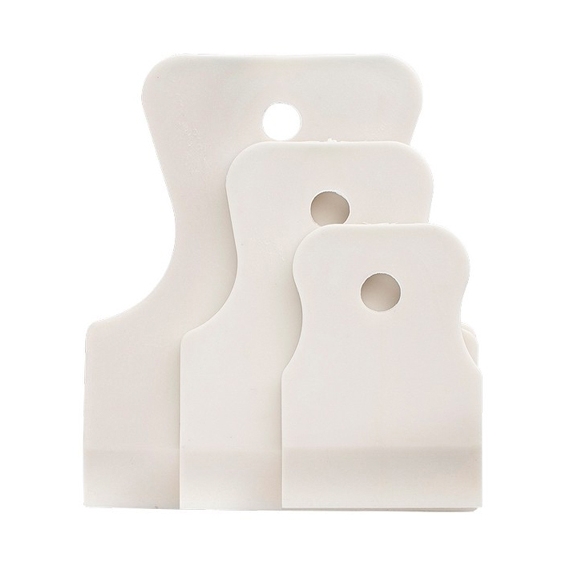 Набор шпателей 40-60-80мм черная резина 3 шт