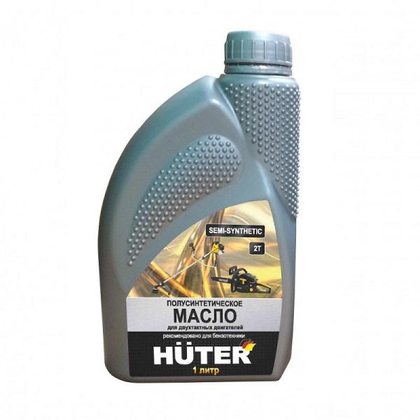 Масло полусинтетическое Huter для двухтактных двигателей 1л
